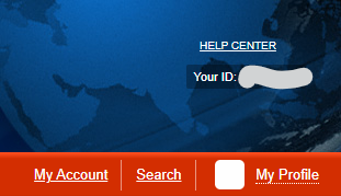 How can I locate my account ID number?
